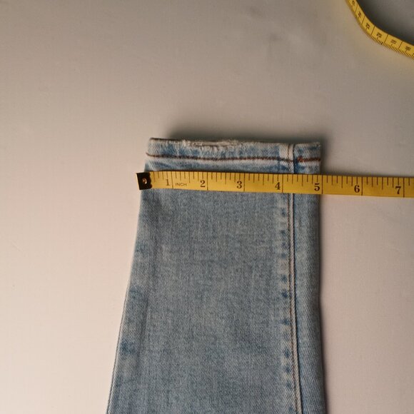 Loft High Waist Skinny Jeans Size 26/2 Buttonfly Light Wash - Picture 10 of 10